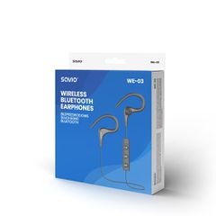 Savio WE-03 Wireless Bluetooth Earphones-thumb-3