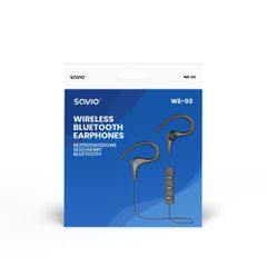 Savio WE-03 Wireless Bluetooth Earphones-thumb-2