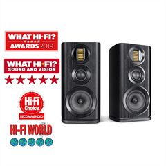 WHARFEDALE EVO 4.2 Black Oak Speakers (Pair) - Wharfedale