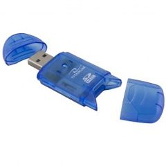 TITANUM TA101B card reader Blue USB 2.0-thumb-3