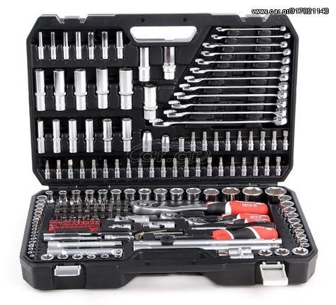 YATO YT-38841 1/4", 3/8", 1/2" Socket wrench set