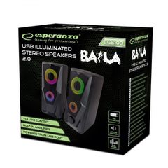 Esperanza BAILA Black Wired 6 W-thumb-2