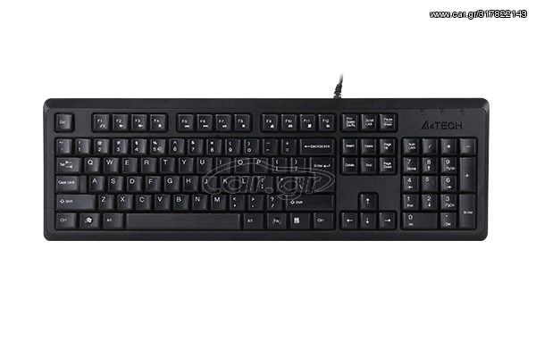 A4Tech KR-92 keyboard USB QWERTY English Black