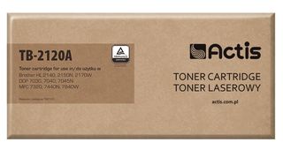 Actis TB-2120A toner for Brother printer; Brother TN2120 replacement; Standard; 2600 pages; black