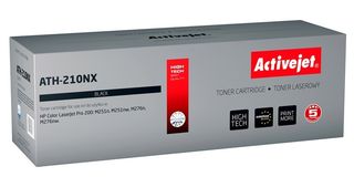 Activejet ATH-210NX toner for HP printer; HP 131X CF210X, Canon CRG-731BH replacement; Supreme; 2400 pages; black
