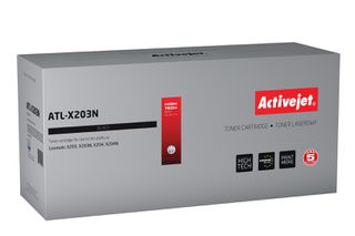 Activejet ATL-X203N Toner (Replacement for Lexmark X203A21G; Supreme; 2500 pages; black)