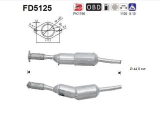 ΦΙΛΤΡΟ DPF RENAULT CLIO III/IV/MODUS/GRAND MODUS 1.5cc 2005- KARALOIZOS exhaust