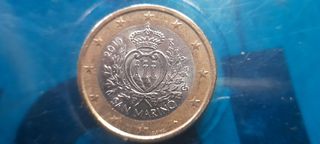 Νόμισμα σε σφάλμα SAN MARINO 1 euro του  2015 Αν θέλετε δεστε όλαες τις αγγελίες μου .πατήστε κάτω από το όνομά μου όλες αγγελίες..ευχαριστώ