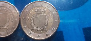 MALTA  20cents tiu ..2008 k..50 cents 2013.. tou eyro...σε δημοπρασία σοβαρές προτάσεις παρακαλώ  Αν θέλετε δεστε όλαες τις αγγελίες μου .πατήστε κάτω από το όνομά μου όλες αγγελίες..ευχαριστώ