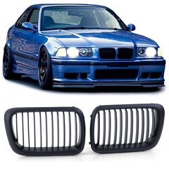 Σετ 2 τεμάχια Sport μάσκα ψυγείου Performance Matt κατάλληλο για BMW 3-series E36 Facelift 96-99