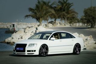 Audi A8 4E μπροστινό spoiler προφυλακτήρα 27-JED320(1)