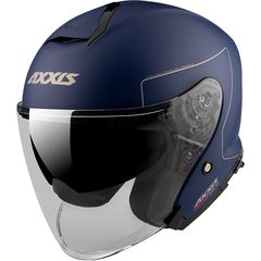 Κράνος jet Axxis Mirage SV solid matt blue