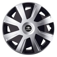 Τάσια Mistral Van Silver Black 16" με σήμα Daewoo 4τμχ