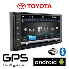 Toyota Android οθόνη αυτοκινήτου (GPS, Youtube, Playstore, Celica, RAV4, HILUX, Urban Cruiser, RAV 4, USB, Radio, εργοστασιακού τύπου, Bluetooth, Mirrorlink) 6003T