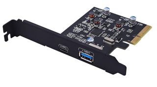 ULANSEN USB 3 Gen II Type C and Type A PCI Express Card