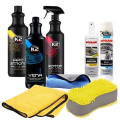 Είδη περιποίησης Car Detail Washing Pro σετ προσφοράς 8τμχ