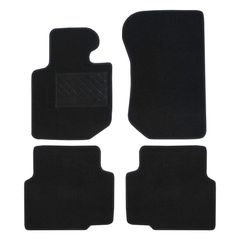Πατάκια δαπέδου μοκέτας Tuft ανθρακί για BMW 3 Series (E36) 4τμχ