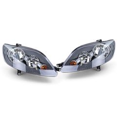 Σετ Φανάρια Εμπρός 2 X Μπροστινα Φανάρια -Διαφανές γυαλί προβολείς H7 ζευγάρι με κινητήρα για VW Golf 5 Plus 05-08
