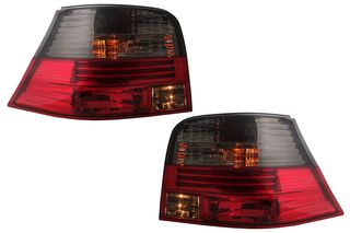 ΦΑΝΑΡΙΑ ΠΙΣΩ Taillights VW Golf 4 IV (1997-2004) Red Smoke