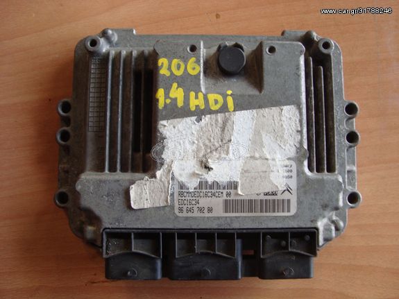 ΕΓΚΕΦΑΛΟΣ ΚΙΝΗΤΗΡΑ PEUGEOT  206  2002-2010  1400CC DIESEL  9664570280 (0281012528) BOSCH