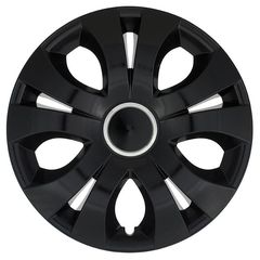 Τάσια Top Ring Black 17" συμβατά για Citroen 4τμχ