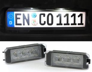 Φώτα πινακίδας Led πίσω υψηλής ισχύος λευκό 6000K 2 τεμάχια κατάλληλο για  BMW X5 E70