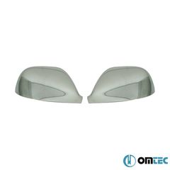 Καπάκια καθρεπτών χρωμίου συμβατά με VW Amarok/ Transporter/ Caravelle/ Multivan T5/T6/T6.1 2τμχ