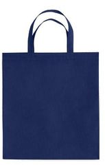 U-BΑG IBIZA Τσάντα αγοράς με κοντά χερούλια / Non woven 38 x 42εκ. Χερούλια: 42 x 2,5 εκ. Χωρητικότητα 10L NAVY