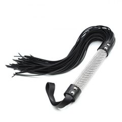 Naughty Toys Whip with Rhinestone Handle 51cm