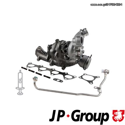 Audi Seat Skoda VW Turbo 1.4 2007-2015 Τουρμπίνα JP Group με Σωλήνα Λαδιού  (DK) 03C145140K [2 Χρόνια Εγγυηση]