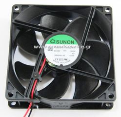 ΑΝΕΜΙΣΤΗΡΑΣ 12V DC 92x92x25mm 2-C 0.15A 1.84w 87m3/h 34dBA SUNON