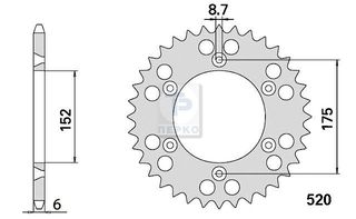 YZ-125//250/490 85-96 WR-400 /TT-600 83/92