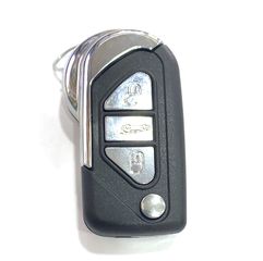 Κέλυφος Κλειδιού Αυτοκινήτου Citroen με 3 Κουμπιά Αναδιπλούμενο με Μπαταρία πάνω στο Κέλυφος