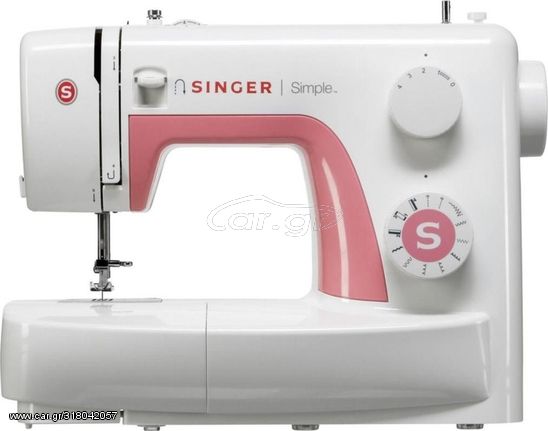 Singer Simple 3210, Ραπτομηχανή, white / pink (3210)