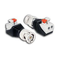 BNC Connector MT-7065 αρσενικό βύσμα σε κλέμα με πιεστικούς ακροδέκτες
