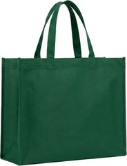 UBAG LONDON Τσάντα αγοράς μεγάλου μεγέθους Non woven 50x40x15εκ. Χερούλια: 60x3εκ. Χωρητικότητα: 31L ENGLISH GREEN