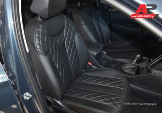 TOYOTA RAV4 (2010-2012) Χειροποίητα Καλύμματα Καθισμάτων Νέα Σειρά LUX --thumb-4