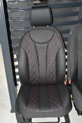 ALFA ROMEO Stelvio (2016+) Χειροποίητα Καλύμματα Καθισμάτων Νέα Σειρά LUX --thumb-1
