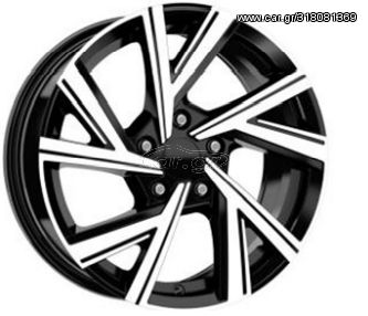 VW STYLE ΖΑΝΤΕΣ ΚΑΙΝΟΥΡΓΙΕΣ ΣΕΤ 7Χ16 5Χ100/112Κ ΕΤ35 ΜΑΥΡΟ ΔΙΑΜΑΝΤΕ