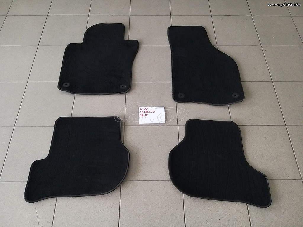 Πατάκια VW SCIROCCO 08-12 Γνήσια 