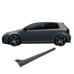 Πλαινά Μασπιέ Για VW Golf V (5) 03-08 GTI/R32 Look 2 Τεμάχια Με Πλαστικές Βάσεις