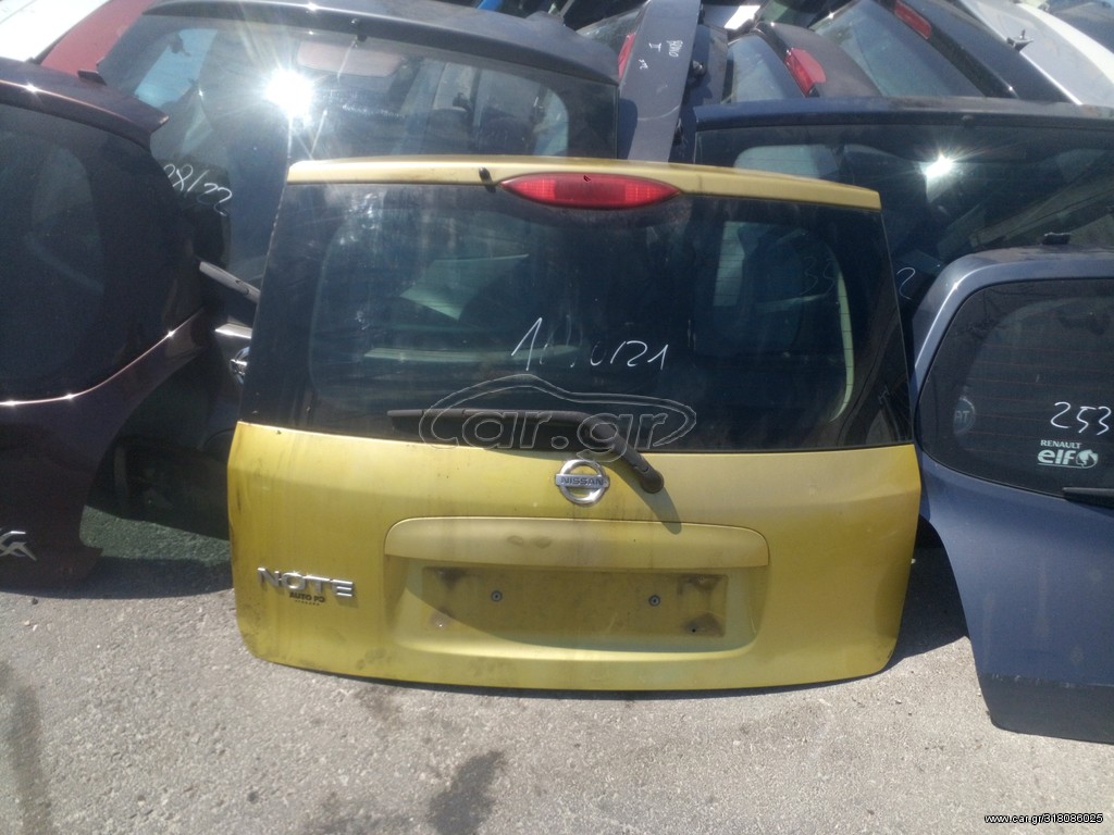 NISSAN NOTE (E11) ΠΙΣΩ ΤΖΑΜΟΠΟΡΤΑ