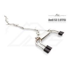 Εξάτμιση από καταλύτη και πίσω της FI Exhaust για Audi S3 8V 2.0 TFSi Sportback (AD-S3SB-CBV)