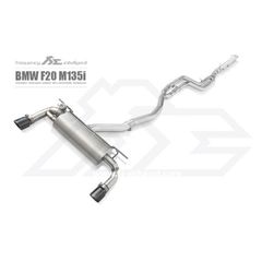 Εξάτμιση από καταλύτη και πίσω της FI Exhaust για BMW M135i F20 (BN-F20-CBV)