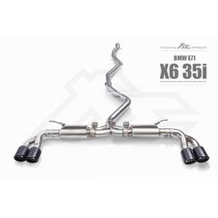 Εξάτμιση από καταλύτη και πίσω της FI Exhaust για BMW X6 E71 35I (BN-E7155-CBV)