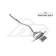 Εξάτμιση από καταλύτη και πίσω της FI Exhaust για Honda Civic Type R FK8 (HD-FK8-CBV)