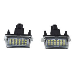 Φωτιστικά πινακίδας LED συμβατό συμβατό για Toyota Auris / Avensis / Corolla / Yaris 2τμχ