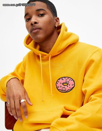 hoodie φουτερ με κουκουλα simpsons απο pull bear μεγεθος medium