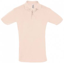 Sol's Perfect Men 11346 Ανδρικό πόλο πικέ Πικέ 180 γρ. - 100% Ringspun βαμβάκι πενιέ CREAMY PINK – 143