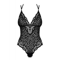 Obsessive Giully Velvety Leopard Teddy-thumb-1